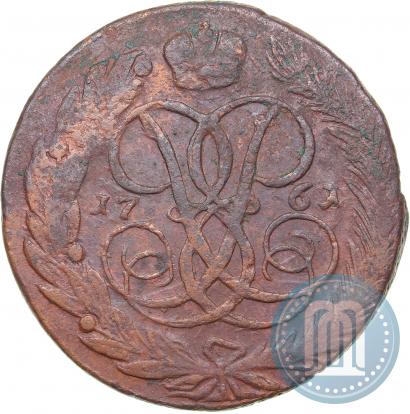 Picture 5 kopecks 1761 year  