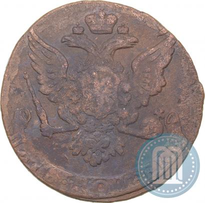 Picture 5 kopecks 1762 year  