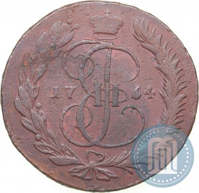 Picture 5 kopecks 1764 year ММ 