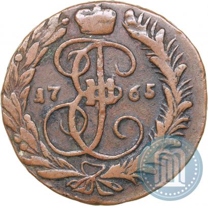 Фото 2 копейки 1765 года ММ 