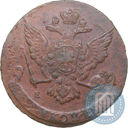 Фото 5 копеек 1765 года ЕМ 