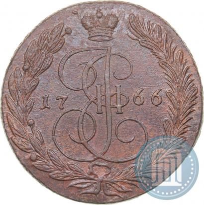 Picture 5 kopecks 1766 year ЕМ 
