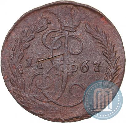 Фото Денга 1767 года ЕМ 