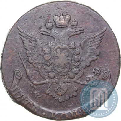 Picture 5 kopecks 1769 year ЕМ 