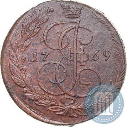 Picture 5 kopecks 1769 year ЕМ 