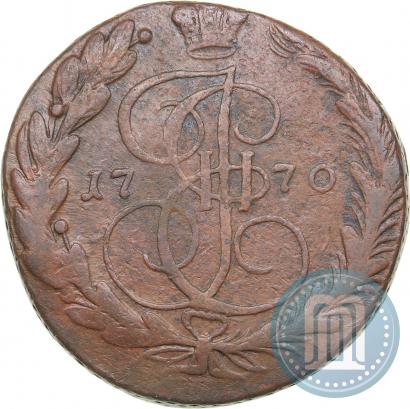 Picture 5 kopecks 1770 year ЕМ 