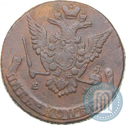 Picture 5 kopecks 1776 year ЕМ 