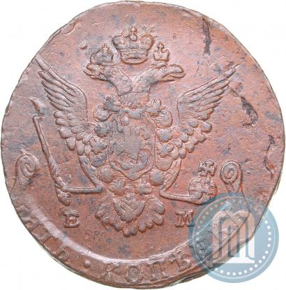 Фото 5 копеек 1778 года ЕМ 