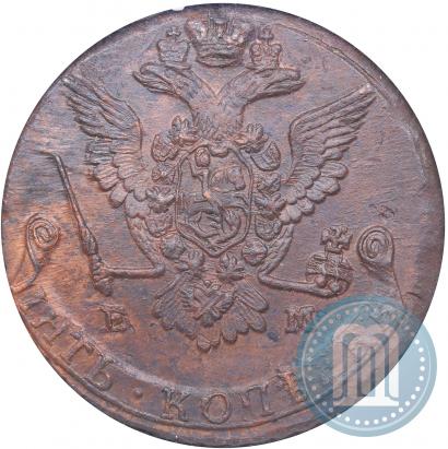 Picture 5 kopecks 1778 year ЕМ 