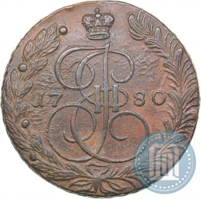 Picture 5 kopecks 1776 year ЕМ 