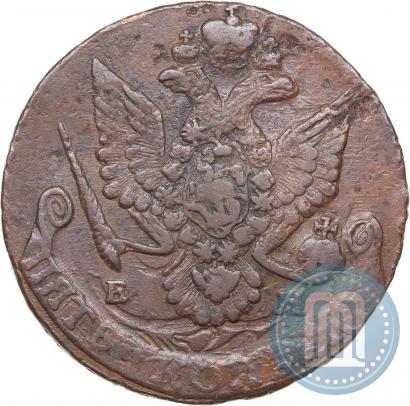 Picture 5 kopecks 1786 year ЕМ 