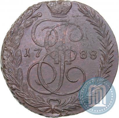 Picture 5 kopecks 1788 year ЕМ 