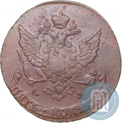 Picture 5 kopecks 1789 year АМ 