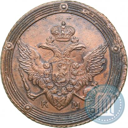 Picture 5 kopecks 1808 year КМ 