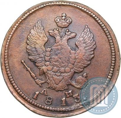Фото 2 копейки 1813 года КМ-АМ 