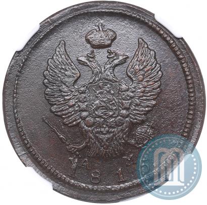Picture 2 kopecks 1815 year КМ-АМ 