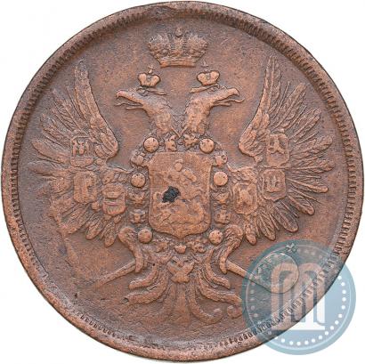 Picture 2 kopecks 1858 year ЕМ 
