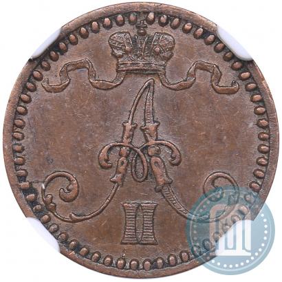 Picture 1 penni 1869 year  