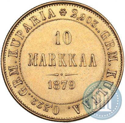 Picture 10 markkaa 1879 year S 