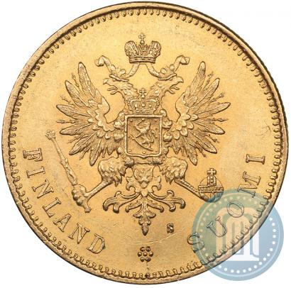 Picture 20 markkaa 1879 year S 