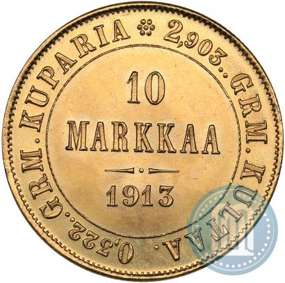 Picture 10 markkaa 1913 year S 