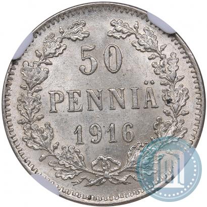 Фото 50 пенни 1916 года S 