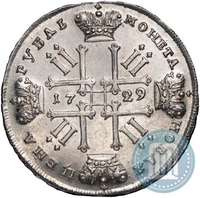 Picture 1 rouble 1729 year  "Type of 1729"