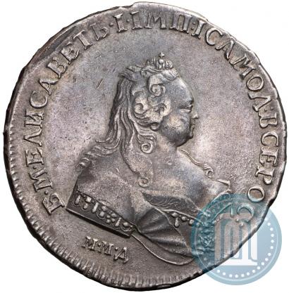 Picture 1 rouble 1742 year ММД 