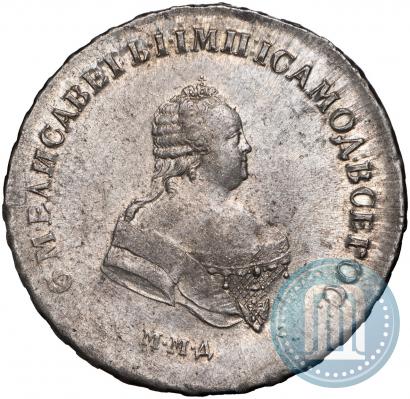 Picture Poltina 1744 year ММД 