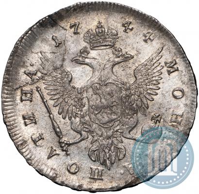 Picture Poltina 1744 year ММД 
