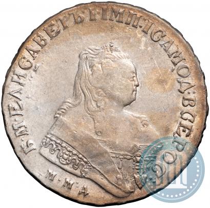 Picture 1 rouble 1749 year ММД 