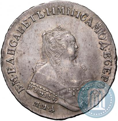 Picture 1 rouble 1751 year ММД 