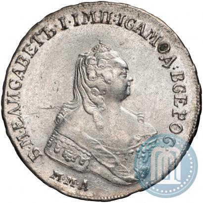 Picture 1 rouble 1754 year ММД-МБ 