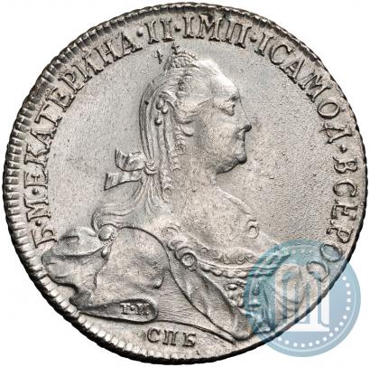 Picture 1 rouble 1774 year СПБ-ФЛ 