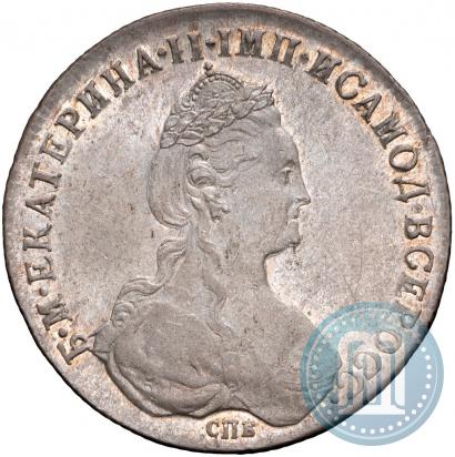 Фото 1 рубль 1780 года СПБ-ИЗ 