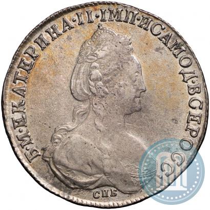 Фото 1 рубль 1782 года СПБ-ИЗ 