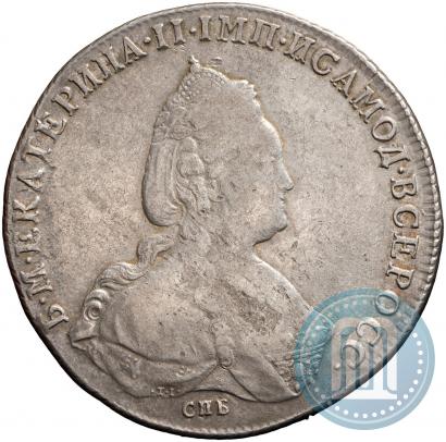 Picture 1 rouble 1786 year СПБ-ЯА 
