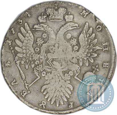 Picture 1 rouble 1734 year  "Type of 1735"