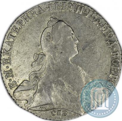 Picture 1 rouble 1771 year СПБ-АШ 