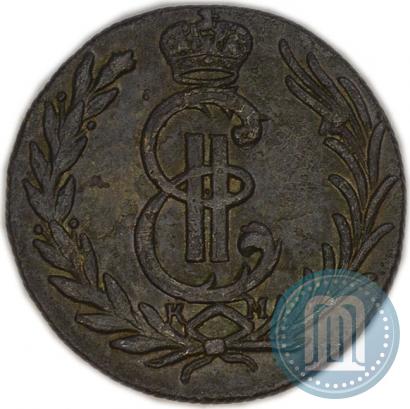 Picture 1 kopeck 1776 year КМ 