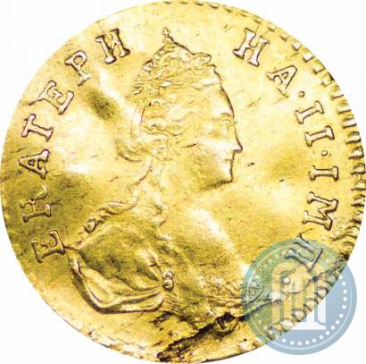 Фото Полтина 1777 года  