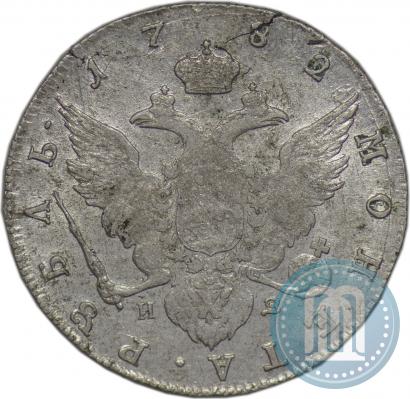 Фото 1 рубль 1782 года СПБ-ИЗ 
