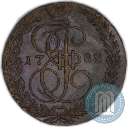 Picture 5 kopecks 1788 year ЕМ 