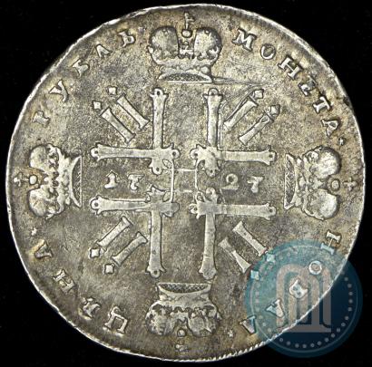 Picture 1 rouble 1727 year  "Moscow type"