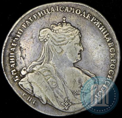 Picture Poltina 1738 year СПБ "Petersburg type"