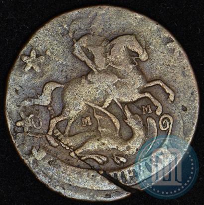 Фото 2 копейки 1764 года ММ 