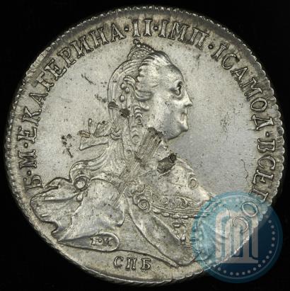 Фото 1 рубль 1773 года СПБ-ФЛ 