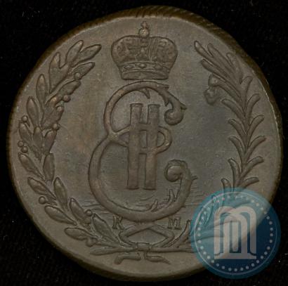 Фото 5 копеек 1779 года КМ 