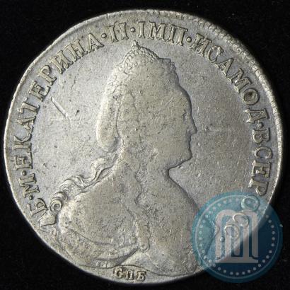 Picture 1 rouble 1783 year СПБ-ИЗ 