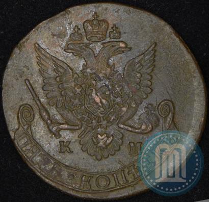 Picture 5 kopecks 1785 year КМ 